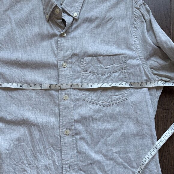 Club Monaco Men's Casual Long Sleeve Shirt - Small - Slim Fit - 100% Cotton - Picture 3 of 6